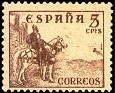Spain 1948 El Cid 5 CTS Castaño Edifil 1044